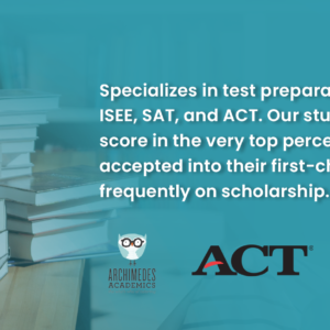 One on One Tutoring ISEE, HSPT, SSAT tutoring